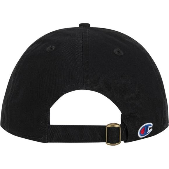Adjustable cotton dad hat mens baseball cap relaxed fit curved brim black - Picture 4 of 5
